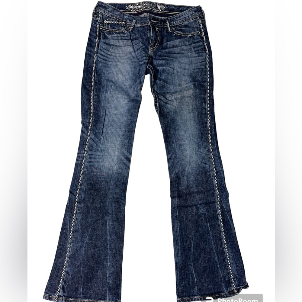 Women’s Express Jeans, blue, size 4